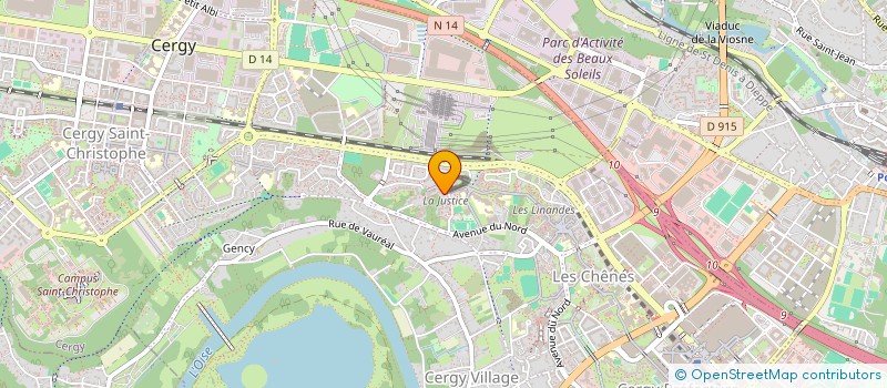 localisation de l'entreprise TAXI LE COMMANDANT SERVICE PLUS  CERGY