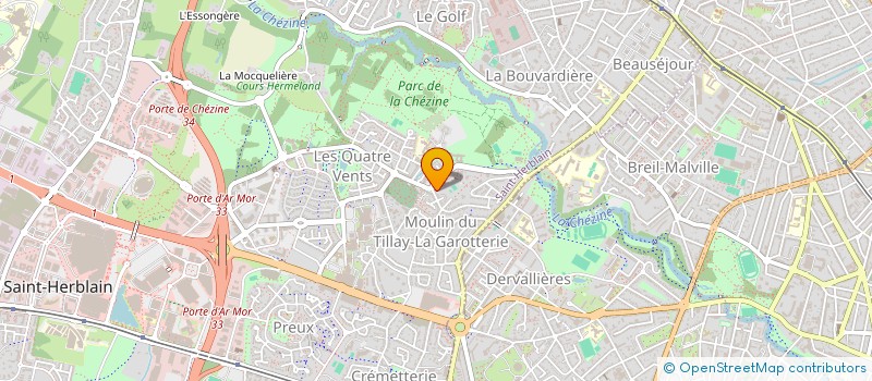 localisation de l'entreprise TAXI LE DON  SAINT-HERBLAIN