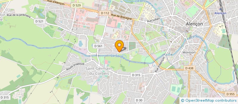 localisation de l'entreprise TAXI LE PERSON à ALENCON