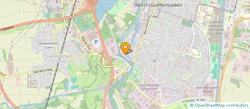 localisation de l'entreprise TAXI LEBBIHIAT  ILLKIRCH-GRAFFENSTADEN