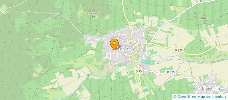 localisation de l'entreprise TAXI LEGRAND  WESTHOFFEN