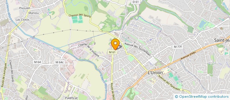 localisation de l'entreprise TAXI LEKEF  L'UNION