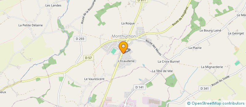 localisation de l'entreprise TAXI LEMONNIER  MONTHUCHON
