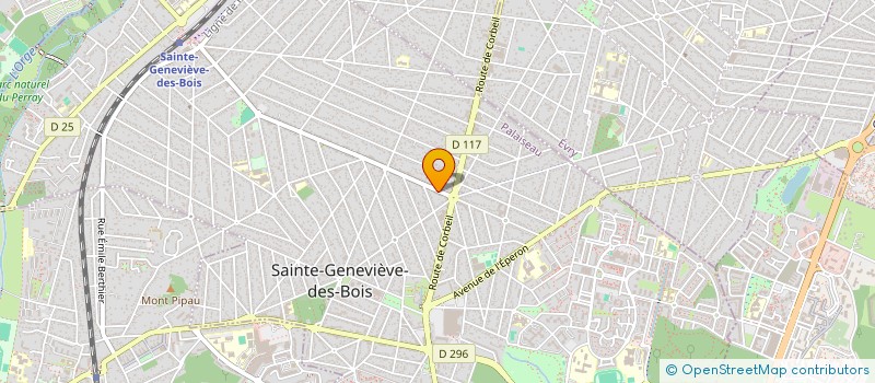 localisation de l'entreprise TAXI LEO à SAINTE-GENEVIEVE-DES-BOIS