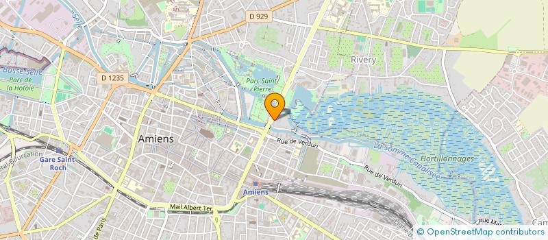 localisation de l'entreprise TAXI LES 2D  AMIENS