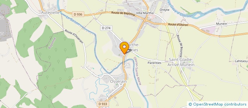 localisation de l'entreprise TAXI LGL  ORRIULE