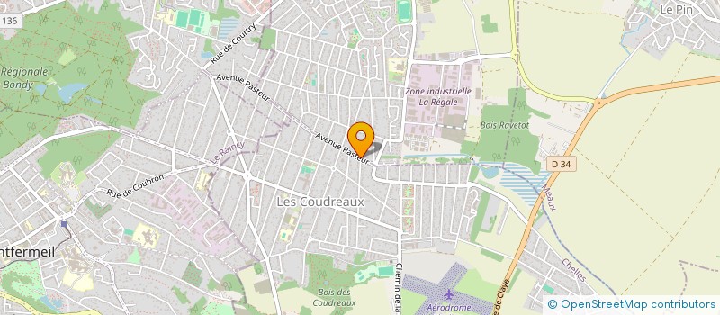 localisation de l'entreprise TAXI-LIB à COURTRY