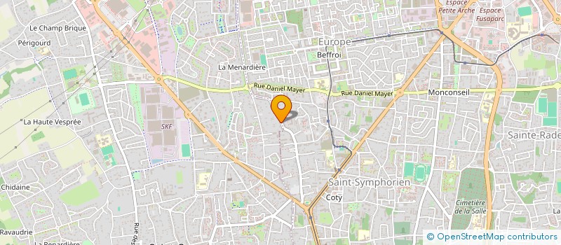 localisation de l'entreprise TAXI LIGERIEN  SAINT-CYR-SUR-LOIRE