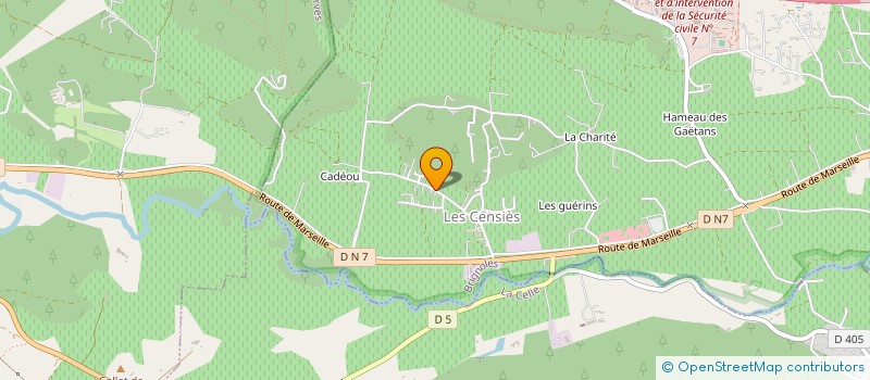 localisation de l'entreprise TAXI LISA  BRIGNOLES