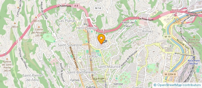 localisation de l'entreprise TAXI LOIC à NICE