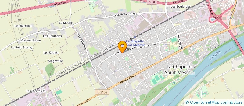 localisation de l'entreprise TAXI LOIRET à LA CHAPELLE-SAINT-MESMIN
