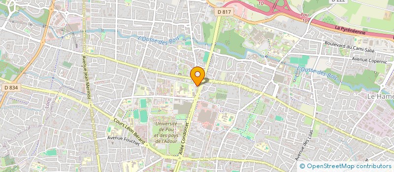 localisation de l'entreprise TAXI LONS TOUTES DISTANCES à PAU
