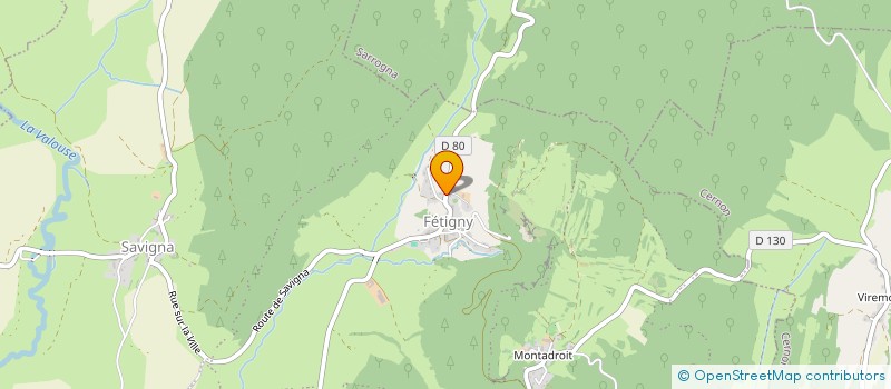 localisation de l'entreprise TAXI LOPEZ CHEVRON  VALZIN EN PETITE MONTAGNE