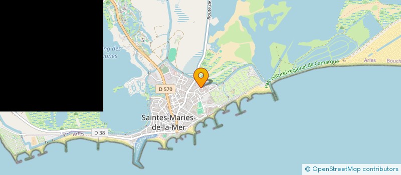 localisation de l'entreprise TAXI LOU SANTEN  SAINTES-MARIES-DE-LA-MER