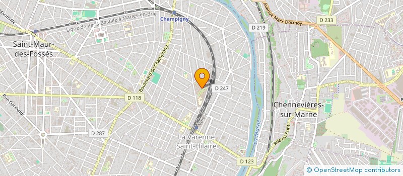 localisation de l'entreprise TAXI LOYAL à SAINT-MAUR-DES-FOSSES