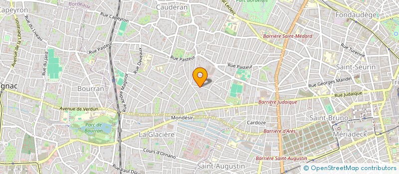 localisation de l'entreprise TAXI LRS à LE BOUSCAT