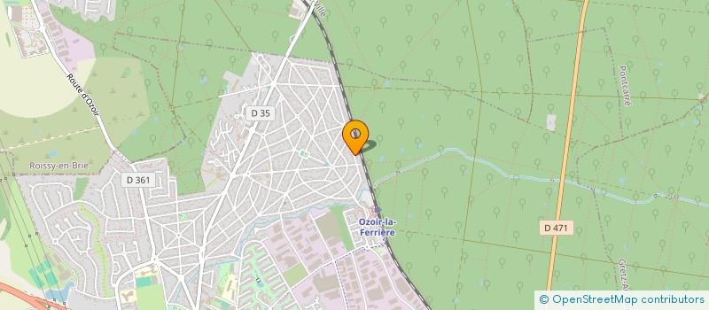 localisation de l'entreprise TAXI LUTECE  OZOIR-LA-FERRIERE