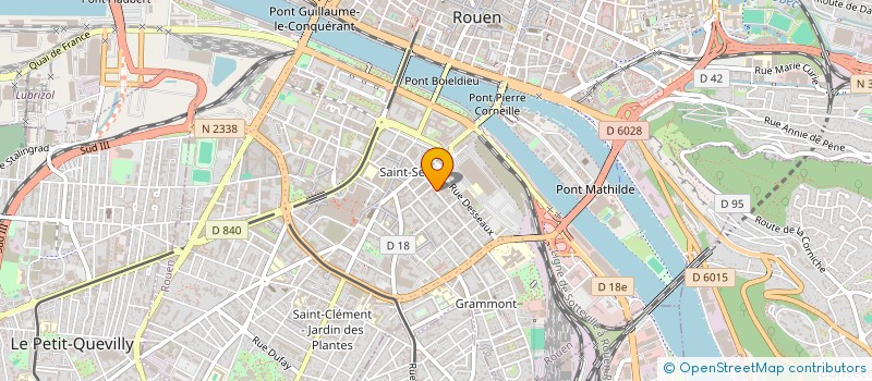 localisation de l'entreprise TAXI M.O  ROUEN
