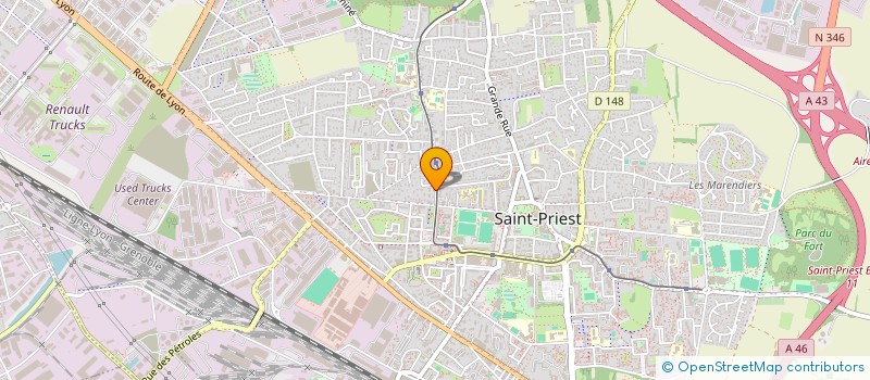 localisation de l'entreprise TAXI MABROUK  SAINT-PRIEST