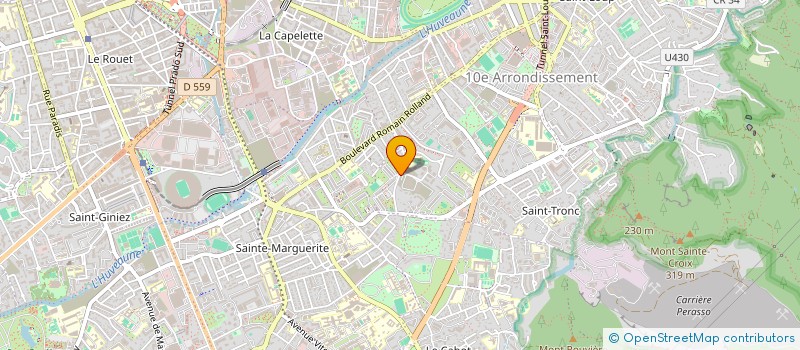 localisation de l'entreprise TAXI MAGELLAN à MARSEILLE