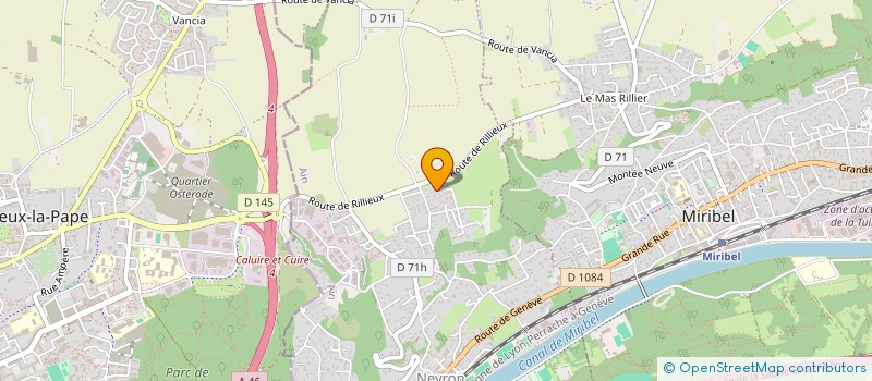 localisation de l'entreprise TAXI MAM  NEYRON