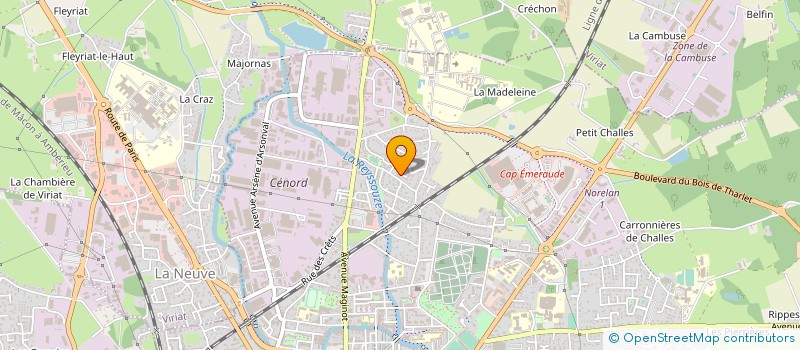 localisation de l'entreprise TAXI MAN' à BOURG-EN-BRESSE