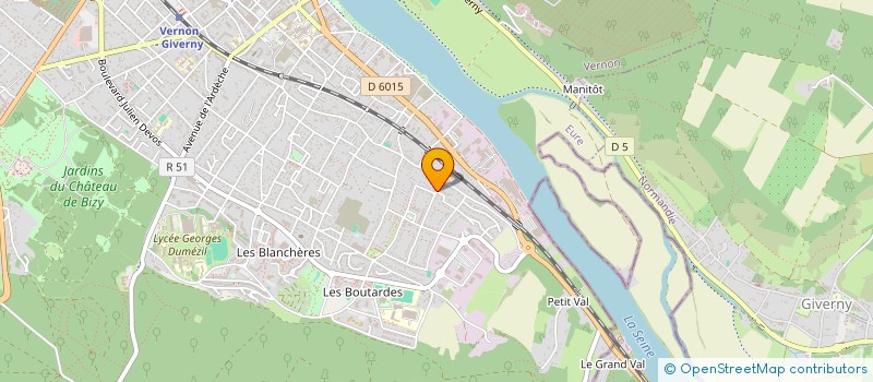 localisation de l'entreprise TAXI MANTES LA VILLE à VERNON