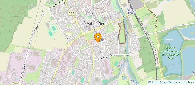 localisation de l'entreprise TAXI MANU  LE VAUDREUIL