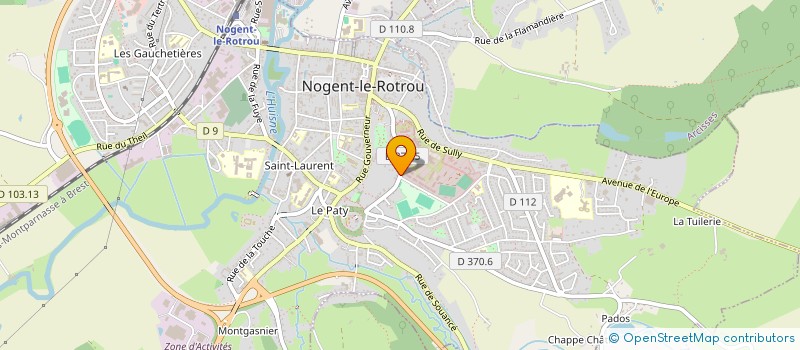 localisation de l'entreprise TAXI MANU à NOGENT-LE-ROTROU