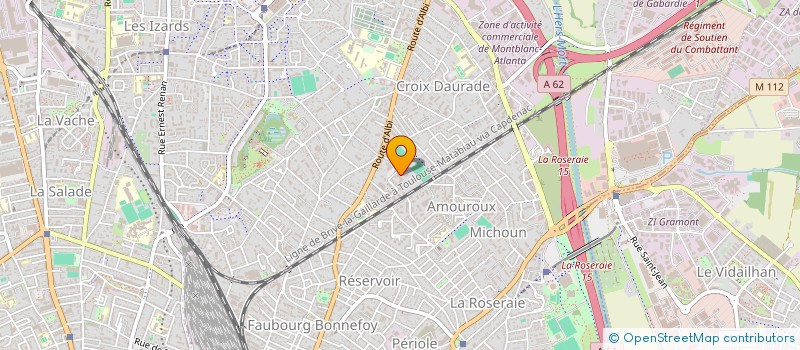 localisation de l'entreprise TAXI MARC TOULOUSE  TOULOUSE