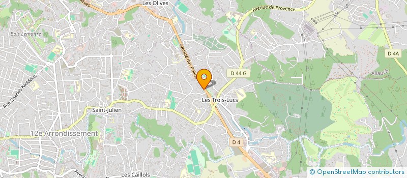 localisation de l'entreprise TAXI MARIE-JO à MARSEILLE