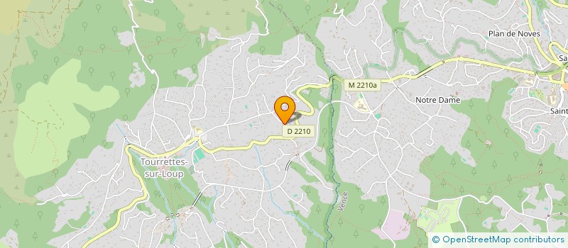 localisation de l'entreprise TAXI MARIO à TOURRETTES-SUR-LOUP