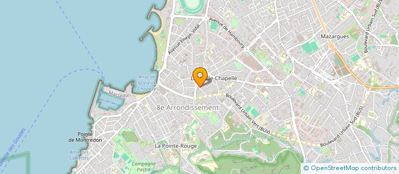 localisation de l'entreprise TAXI MARS 13 à MARSEILLE