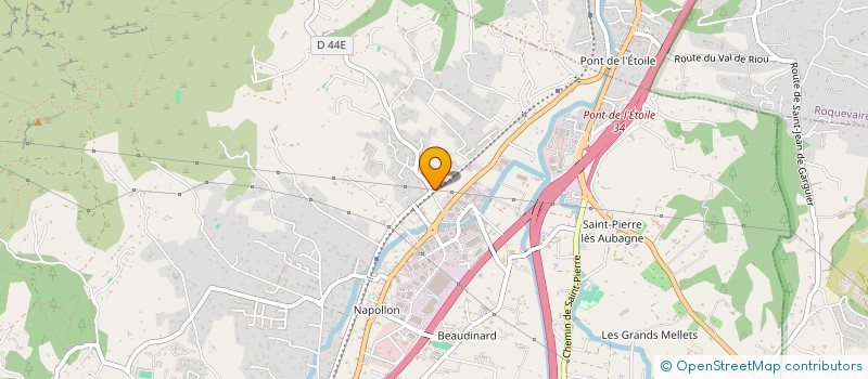 localisation de l'entreprise TAXI MARSEILLE à AUBAGNE