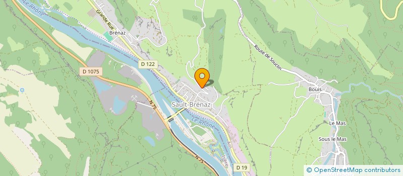 localisation de l'entreprise TAXI MARTIN  SAULT-BRENAZ