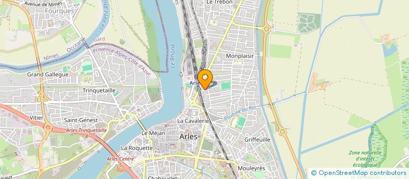 localisation de l'entreprise TAXI MARVIN MATA à ARLES