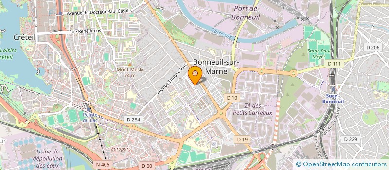 localisation de l'entreprise TAXI MARWAN  BONNEUIL-SUR-MARNE