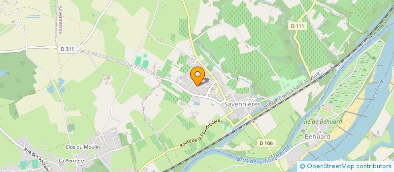 localisation de l'entreprise TAXI MASSON RM  SAVENNIERES