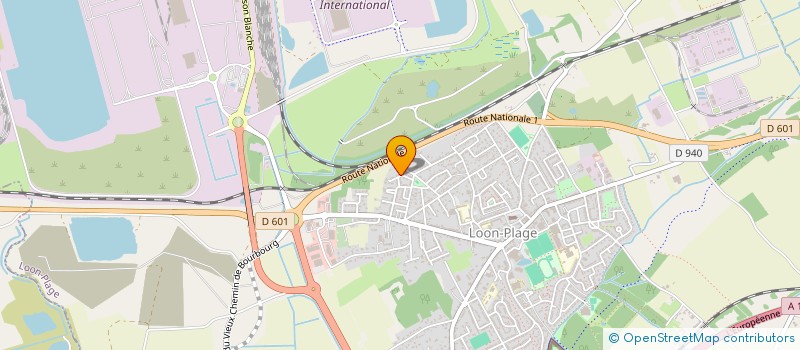 localisation de l'entreprise TAXI MATT'S  LOON-PLAGE