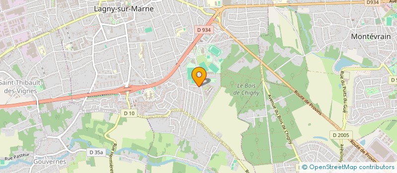 localisation de l'entreprise TAXI MAURICIO  LAGNY-SUR-MARNE