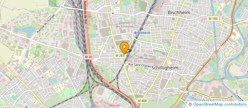 localisation de l'entreprise TAXI MBS  SCHILTIGHEIM