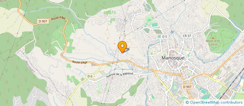 localisation de l'entreprise TAXI MDS à MANOSQUE