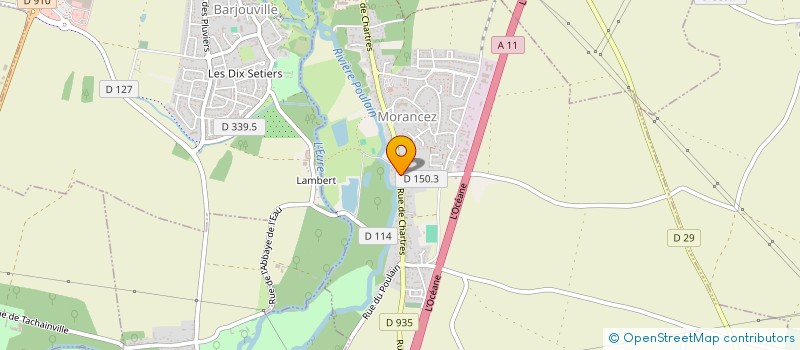 localisation de l'entreprise TAXI MDZ à MORANCEZ