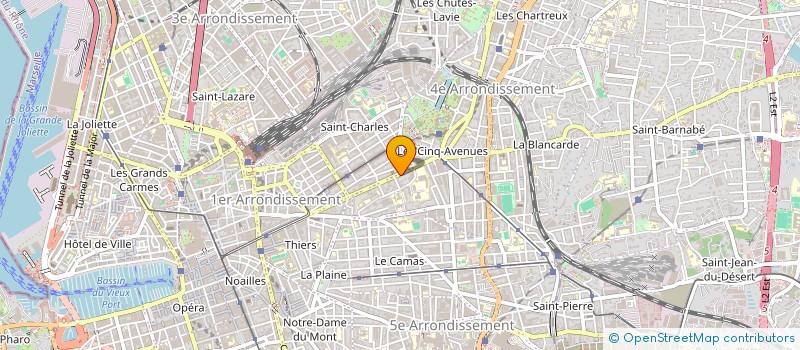 localisation de l'entreprise TAXI MEDIA 13 à MARSEILLE
