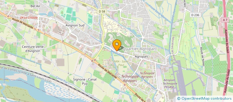 localisation de l'entreprise TAXI MEDITERRANEUM  ENTRAIGUES-SUR-LA-SORGUE