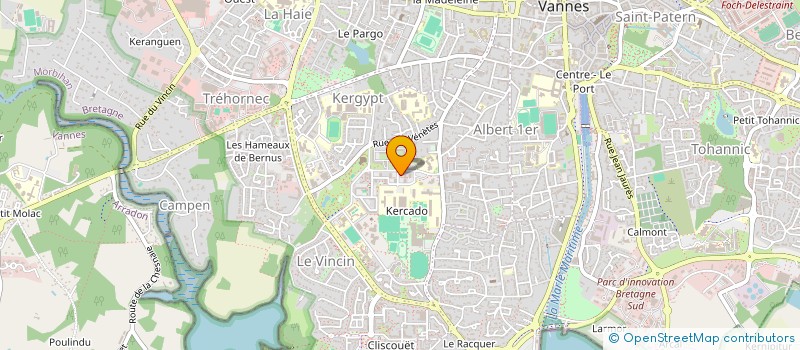 localisation de l'entreprise TAXI MEUCON/VTC VANNES à VANNES