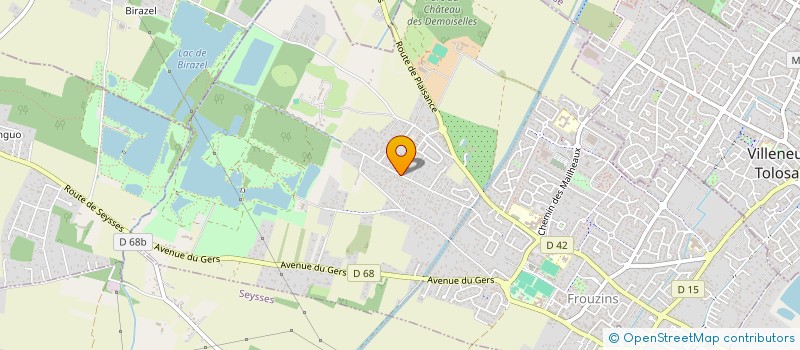 localisation de l'entreprise TAXI MICHEL  FROUZINS