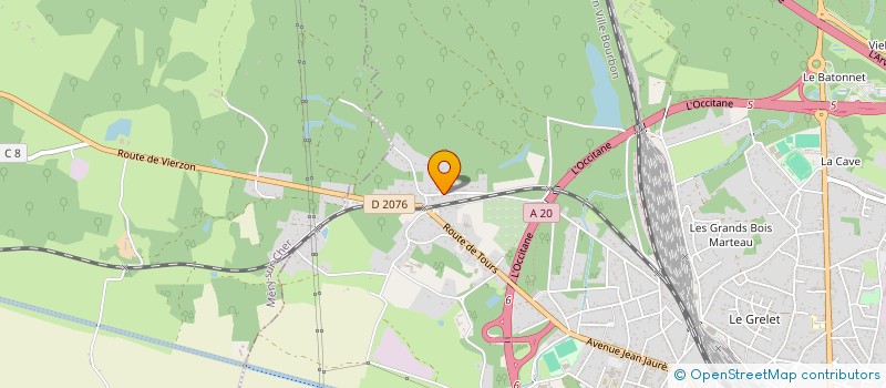 localisation de l'entreprise TAXI MICKA  VIERZON