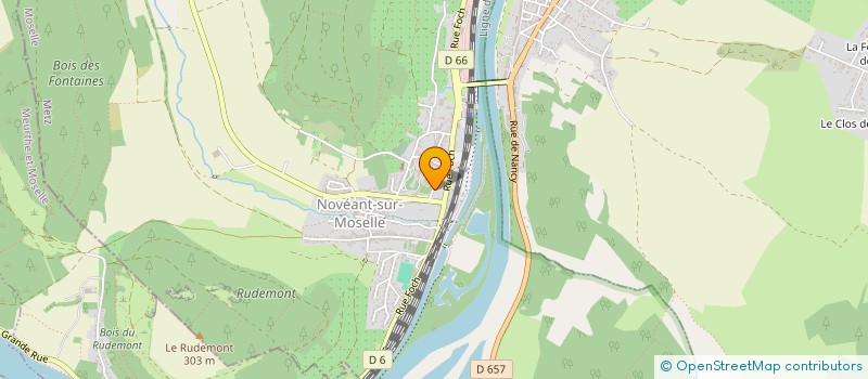 localisation de l'entreprise TAXI MINALYA  NOVEANT-SUR-MOSELLE