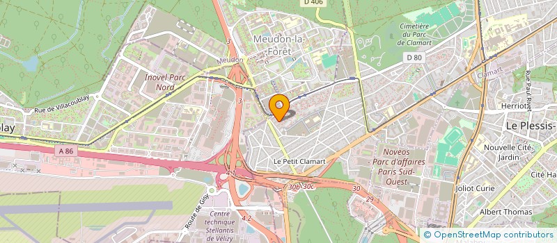 localisation de l'entreprise TAXI.MK à CLAMART